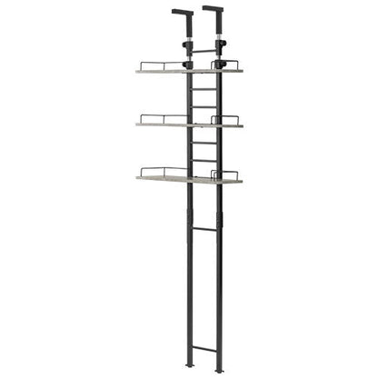 つっぱり式ランドリーラック 幅60cm〔棚板3段〕